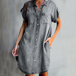 Olalla | Vestido camisero con botones