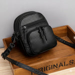 Olvido | Bolso de piel sobrio