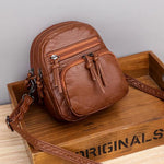 Olvido | Bolso de piel sobrio