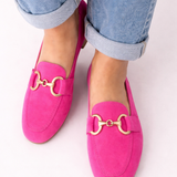 Olvido | Mocasines chic con detalle dorado