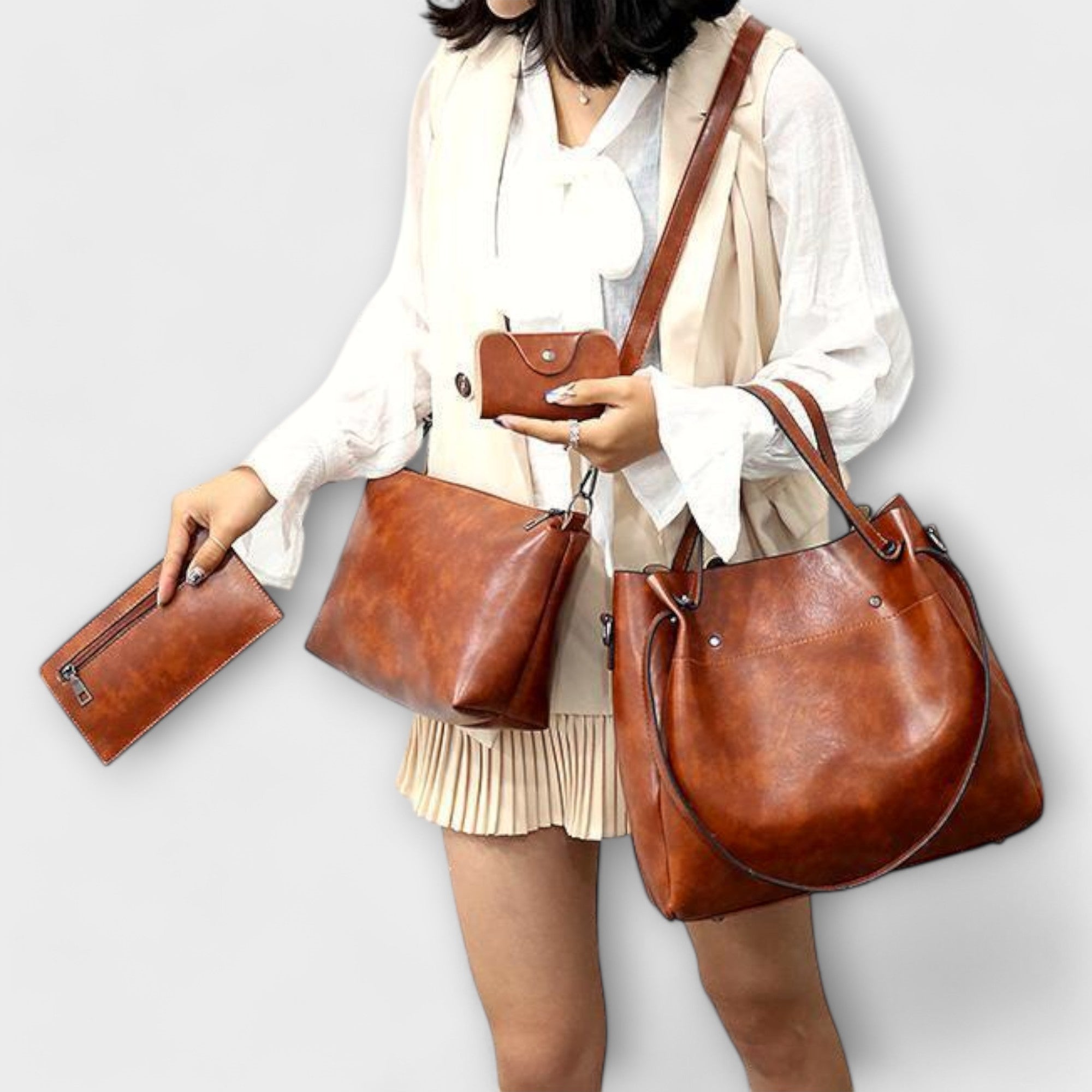 Oriana | Set de 4 bolsos vintage