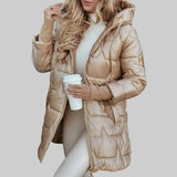 Pastora | Abrigo de otoño elegante con capucha