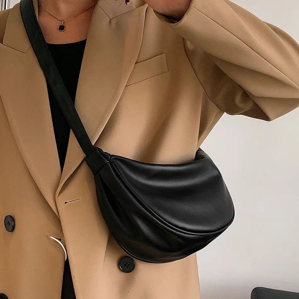 Perla | Bolso de piel pastel