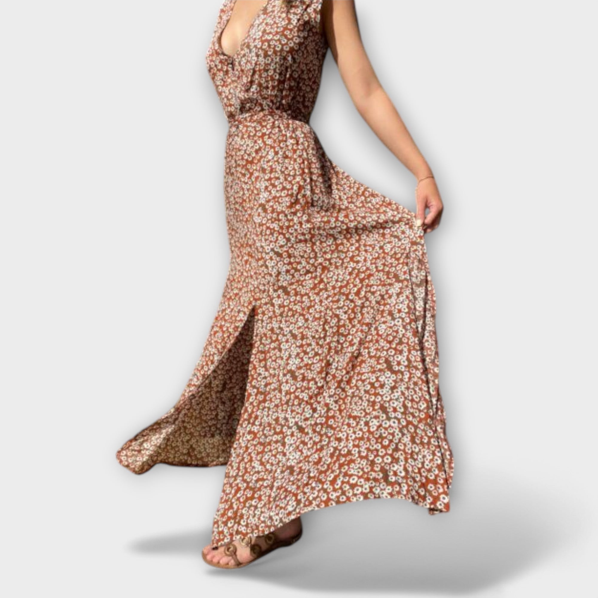 Prudencia | Vestido largo bohemio