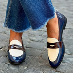 Pura | Mocasines bicolor