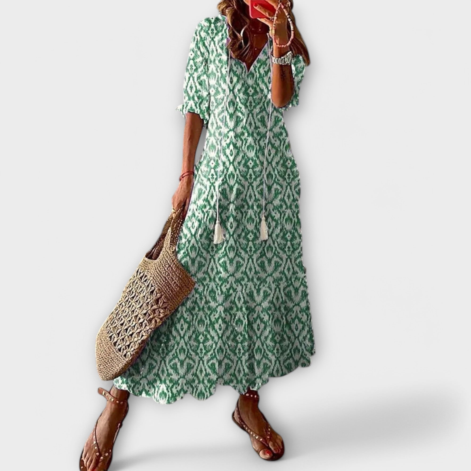 Pura Paz | Vestido largo bohemio