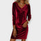 Ramona | Vestido amplio de terciopelo