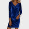 Ramona | Vestido amplio de terciopelo