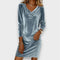 Ramona | Vestido amplio de terciopelo