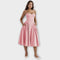 Regina | Vestido midi corsé sin mangas