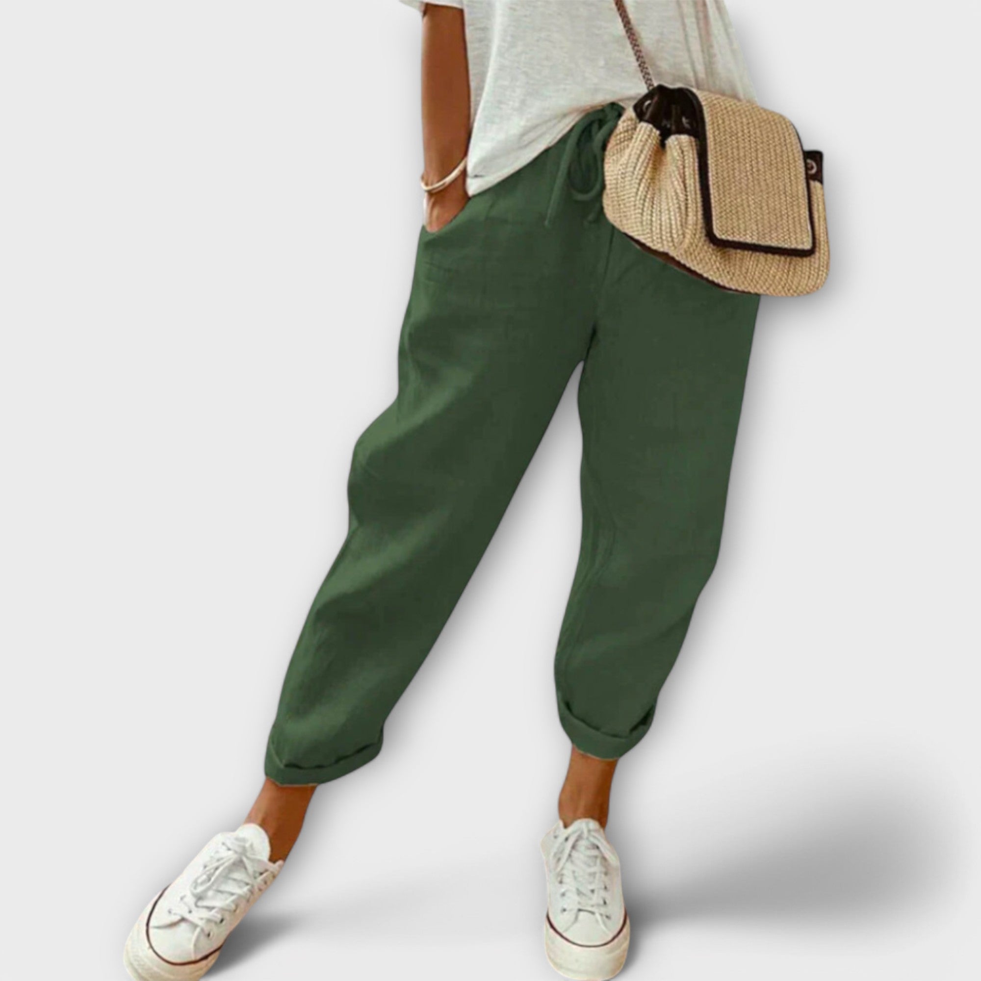 Rocío | Pantalón de lino elegante e informal