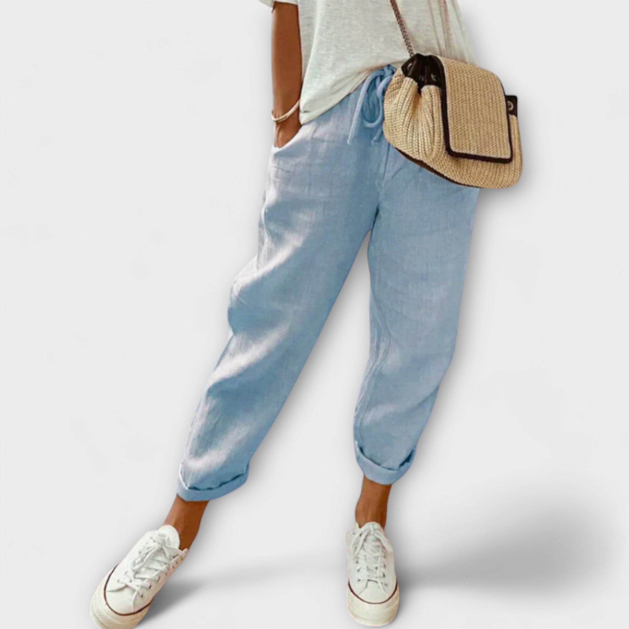 Rocío | Pantalón de lino elegante e informal