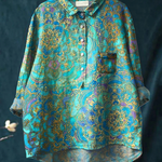Rosalba | Blusa informal de mujer de estilo retro