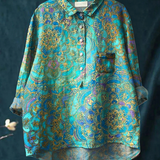 Rosalba | Blusa informal de mujer de estilo retro