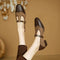 Rosalinda | Zapatos vintage con hebilla