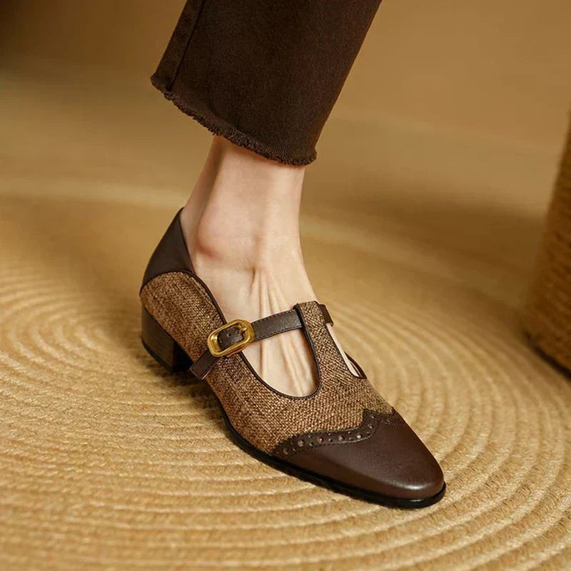 Rosalinda | Zapatos vintage con hebilla