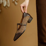 Rosalinda | Zapatos vintage con hebilla
