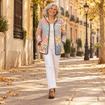 Rosario | Chaqueta acolchada, en la calle