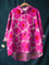 Sabela | Blusa informal de mujer con estampado floral rosa intenso