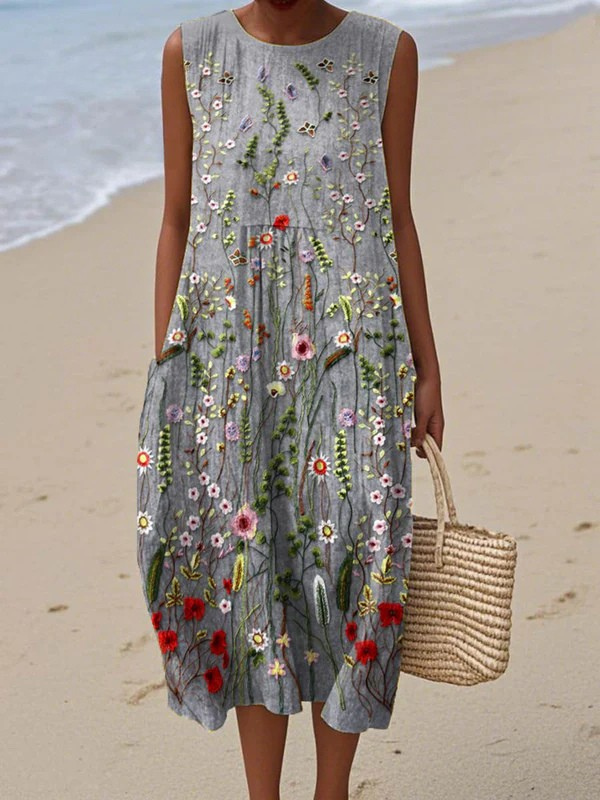Sandra | Vestido midi para el día a día