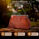 Saray | Bolso de piel vintage