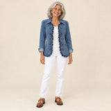 Saray | Chaqueta con volantes, vista de frente