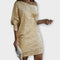 Severina | Vestido de fiesta con lentejuelas y contrastes