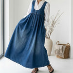 Sheila | Vestido largo vaquero vintage