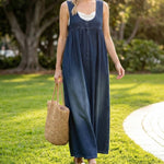 Sheila | Vestido largo vaquero vintage