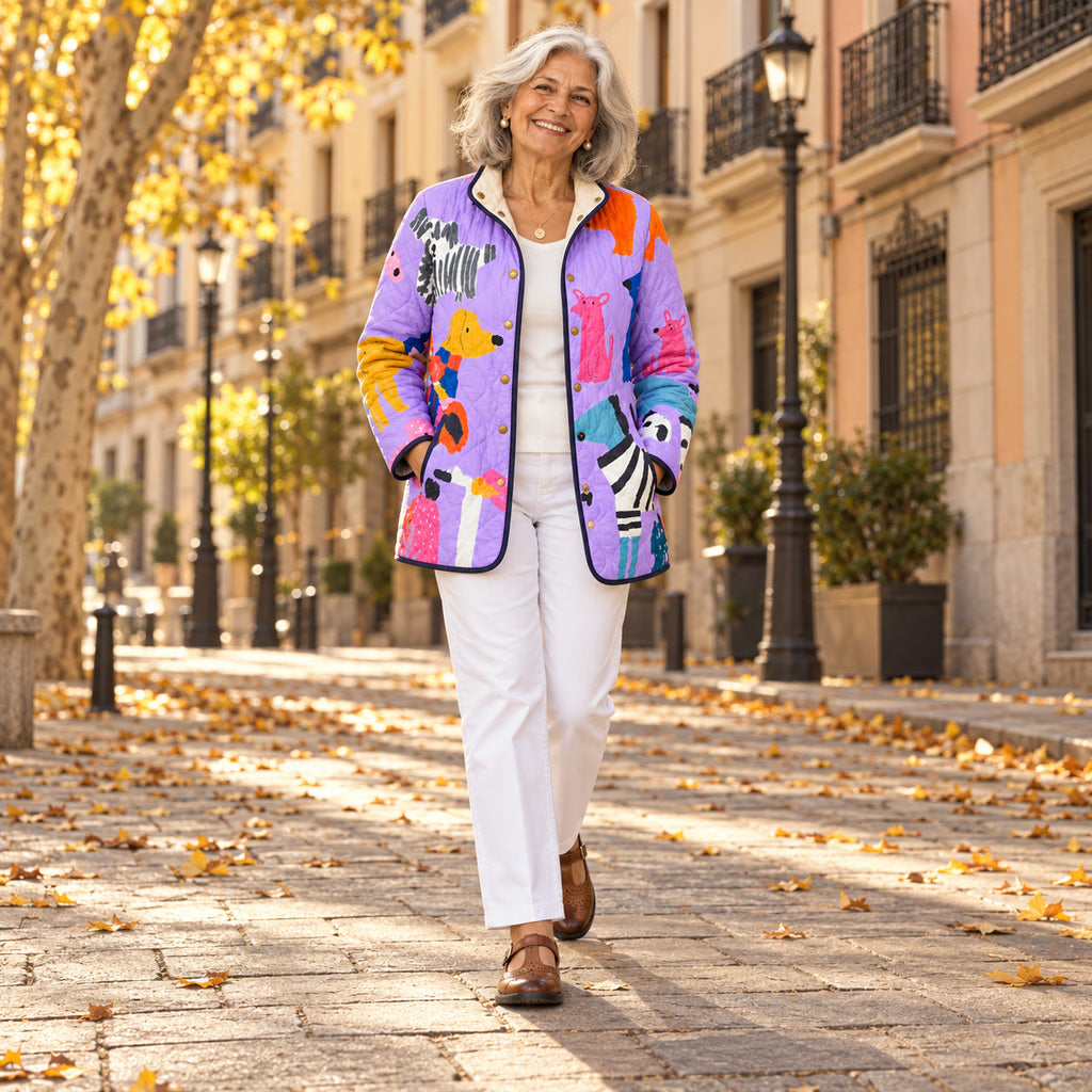 Sonsoles | Chaqueta acolchada, en la calle