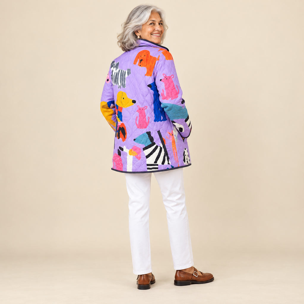 Sonsoles | Chaqueta acolchada, vista de espaldas