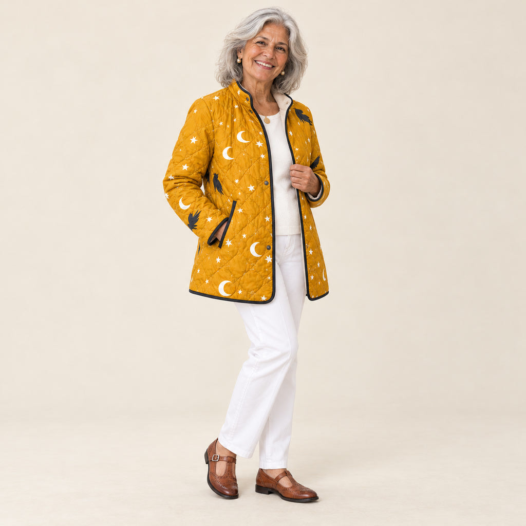 Tamara | Chaqueta acolchada, vista de tres cuartos