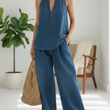 Tamara | Conjunto de denim de dos piezas