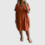 Telma | Vestido con cierre de cremallera