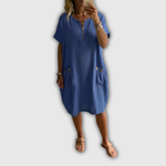 Telma | Vestido con cierre de cremallera