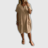 Telma | Vestido con cierre de cremallera