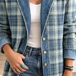 Teresa | Chaqueta vaquera con estampado artístico