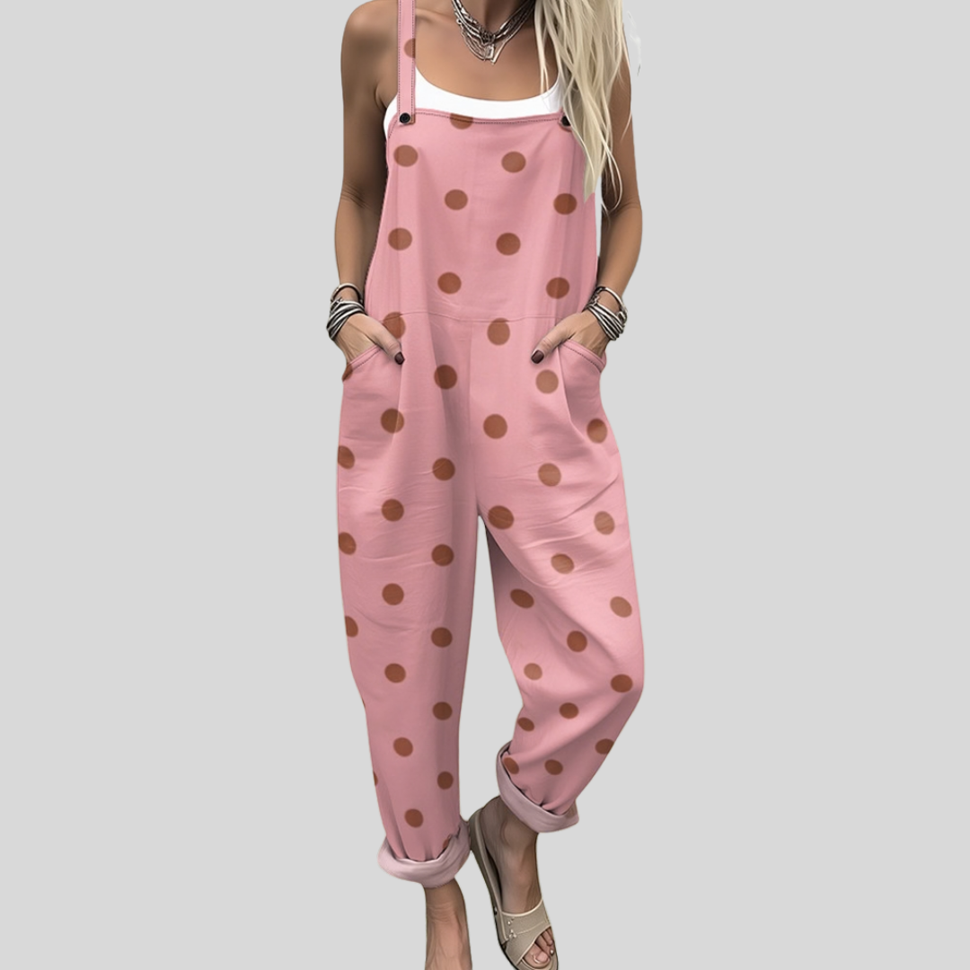 Teresa | Peto rosa de lunares