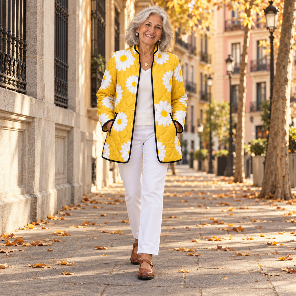 Vanesa | Chaqueta acolchada, en la calle