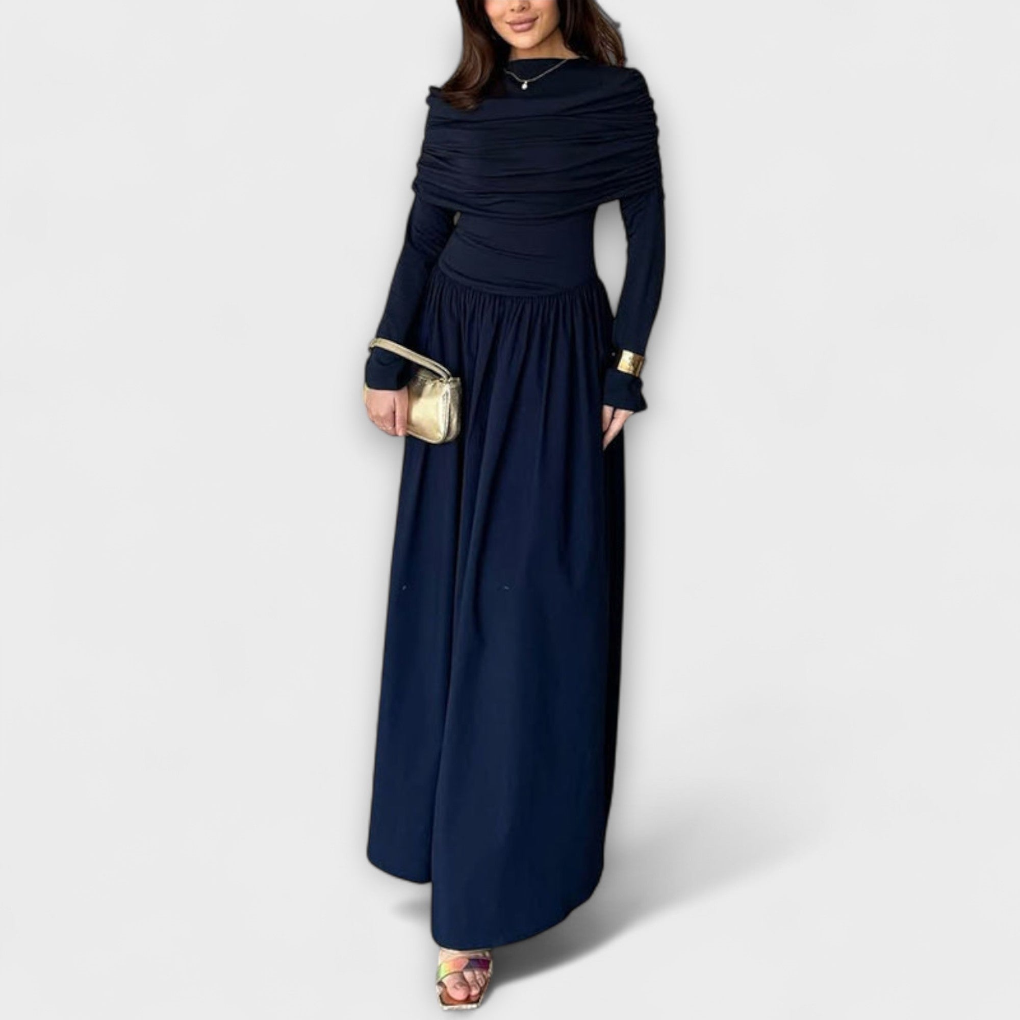 Violeta | Vestido plisado informal