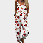 Virginia | Peto blanco con mariquitas