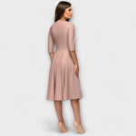 Xiana | Vestido evasé elegante