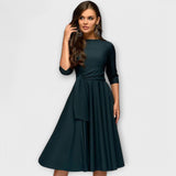 Xiana | Vestido evasé elegante