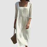 Yaiza | Vestido de lino informal