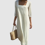 Yaiza | Vestido de lino informal
