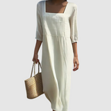 Yaiza | Vestido de lino informal