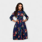 Yanira | Vestido elegante a la rodilla