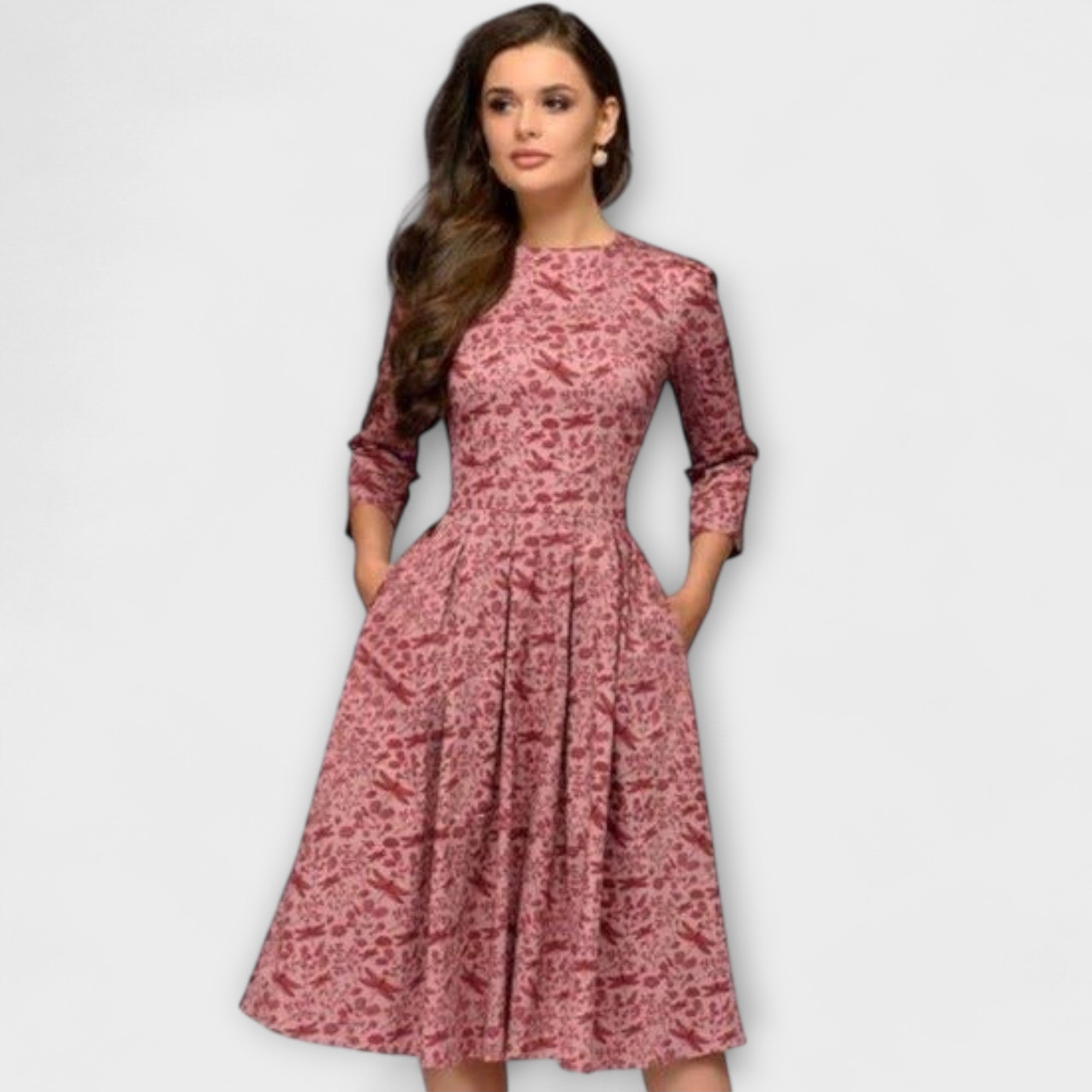 Yanira | Vestido elegante a la rodilla