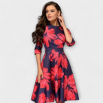 Yanira | Vestido elegante a la rodilla