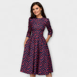 Yanira | Vestido elegante a la rodilla